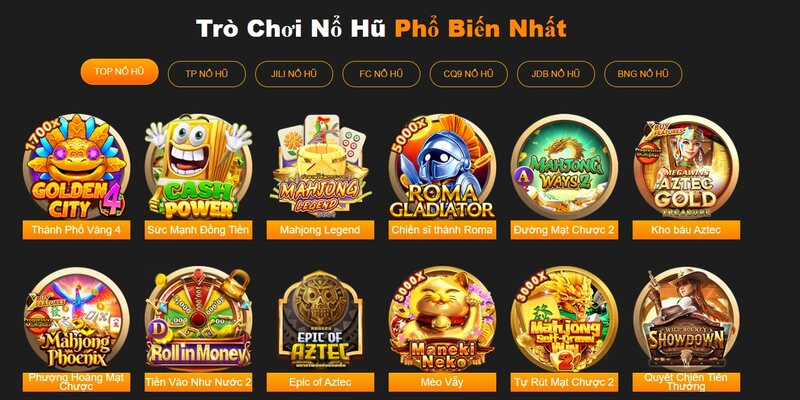 Top sản phẩm được 8Kbet cung cấp